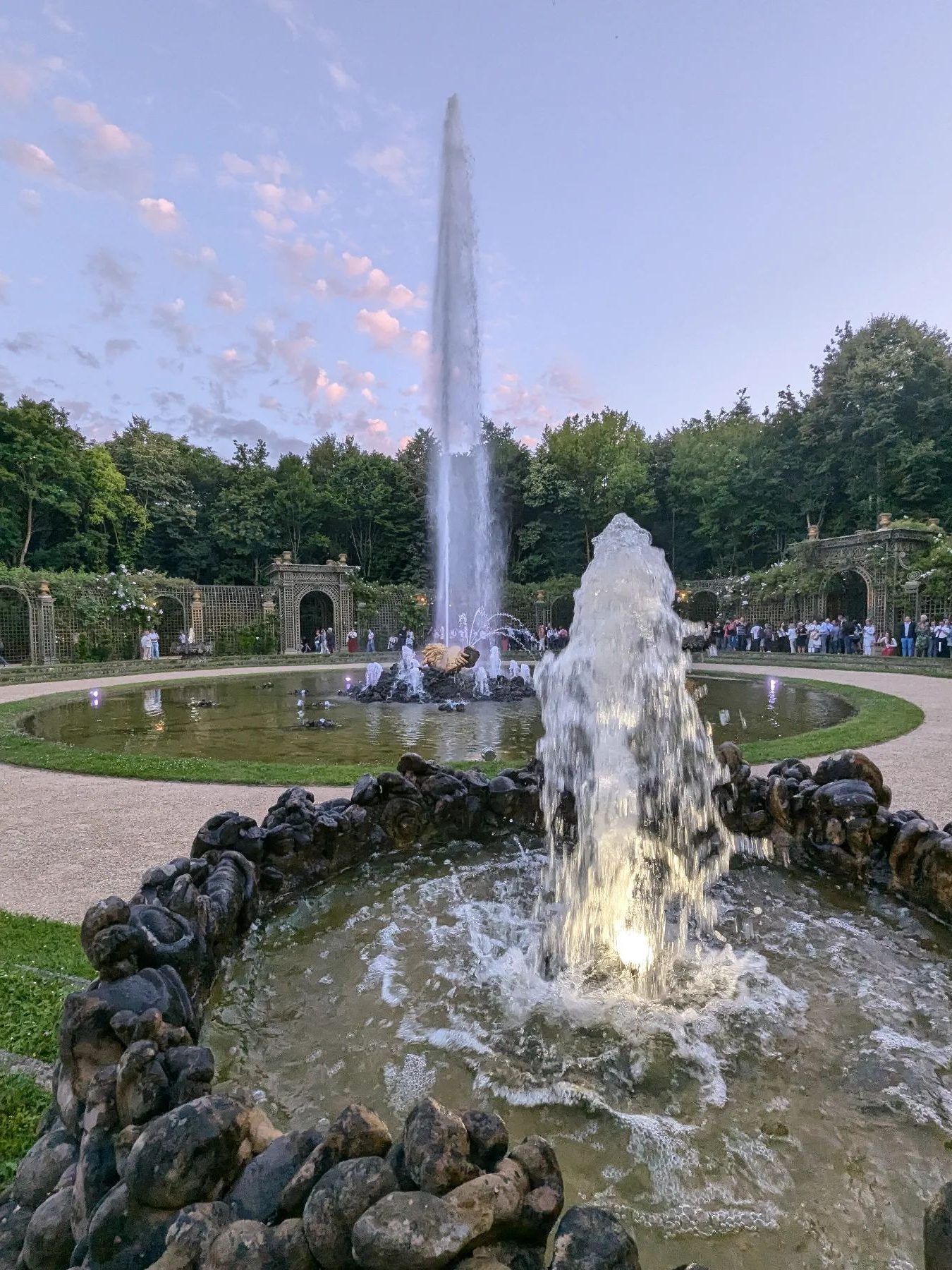 kasteel van versailles fonteinenshow