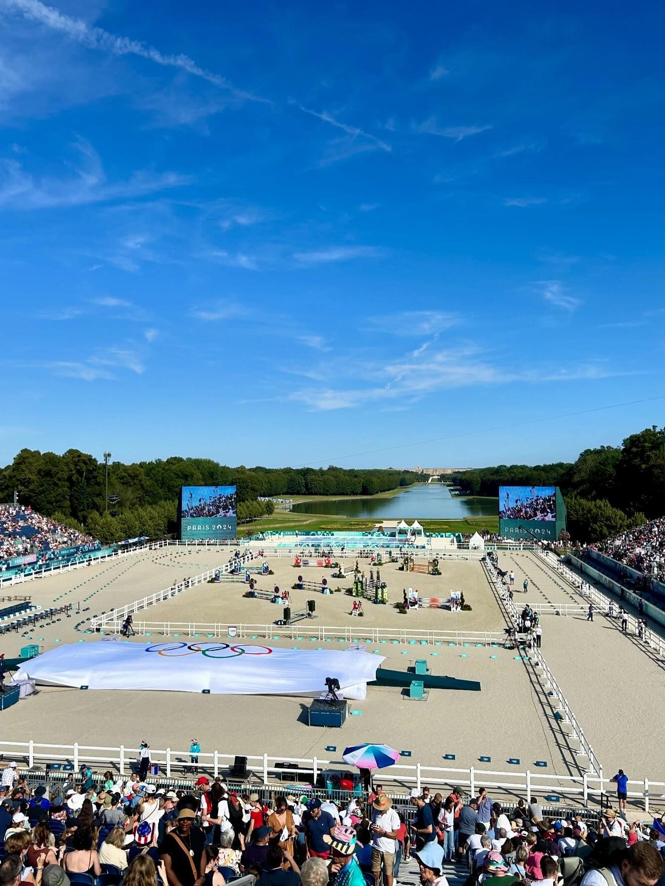 kasteel van versailles paardensport olympische spelen