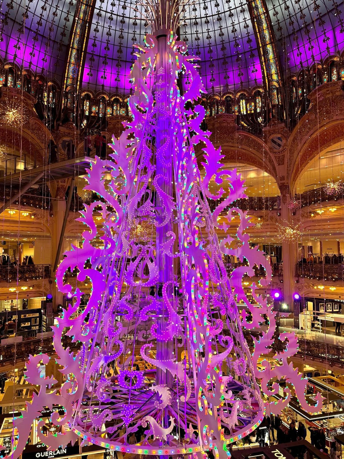 kerstboom galeries lafayette